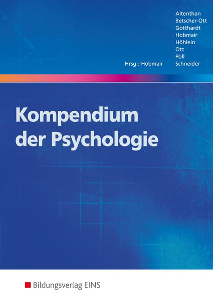 Produktbild: Kompendium der Psychologie