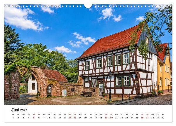 Produktbild: Gelnhausen Stadt (Wandkalender 2027 DIN A3 quer), CALVENDO Monatskalender
