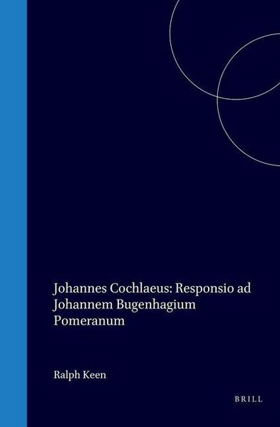 Produktbild: Johannes Cochlaeus, Responsio Ad Johannem Bugenhagium Pomeranum