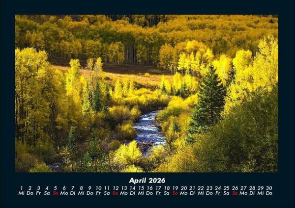 Produktbild: Berge 2026 Fotokalender DIN A4
