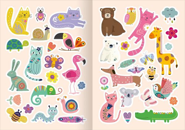 Produktbild: Diamant-Stickerspa&szlig; Tiere