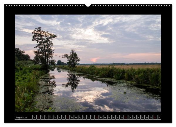 Produktbild: Lichtlandschaft Worpswede (hochwertiger Premium Wandkalender 2026 DIN A2 quer), Kunstdruck in Hochglanz