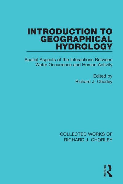 Produktbild: Introduction to Geographical Hydrology