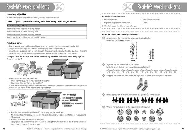 Produktbild: Year 1 Everyday Problem Solving and Reasoning