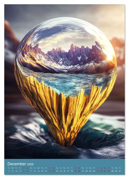 Produktbild: Fascinatingly Surreal (Wall Calendar 2026 DIN A3 portrait), CALVENDO 12 Month Wall Calendar