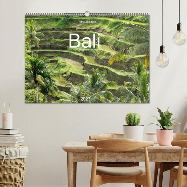 Produktbild: Bali - Momente einer Reise (Wandkalender 2027 DIN A2 quer), CALVENDO Monatskalender