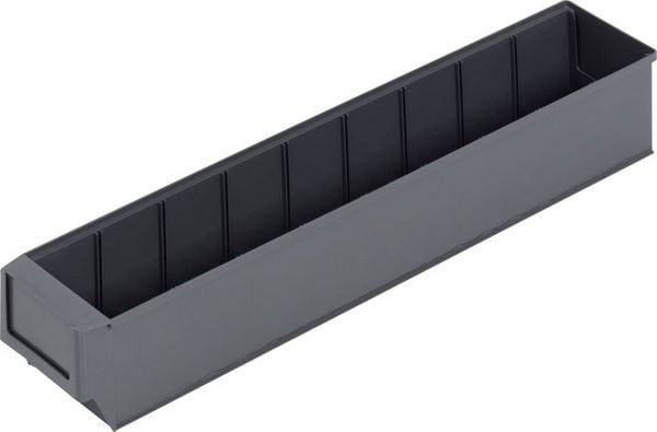 Produktbild: Alutec 66031 Sichtlagerkasten (L x B x H) 500 x 91 x 81mm Dunkelgrau 1St.