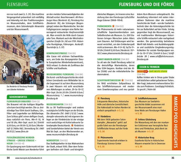 Produktbild: MARCO POLO Reisef&uuml;hrer Ostseek&uuml;ste Schleswig-Holstein