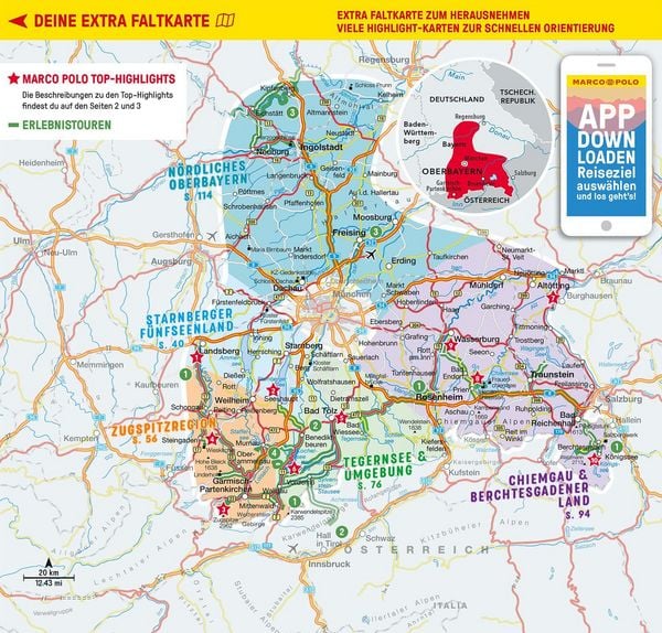 Produktbild: MARCO POLO Reisef&uuml;hrer Oberbayern