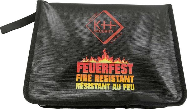 Kh-security 370205 Feuerfeste Dokumententasche