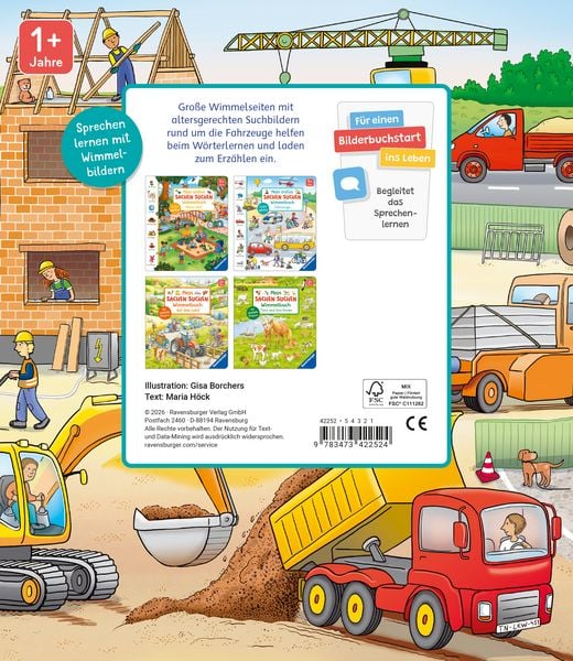Produktbild: Mein erstes Sachen suchen Wimmelbuch: Fahrzeuge