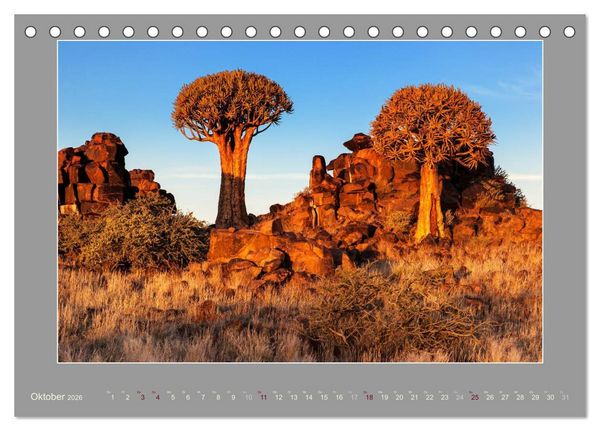 Produktbild: Namibia - Die Farben der Namib (Tischkalender 2026 DIN A5 quer), CALVENDO Monatskalender