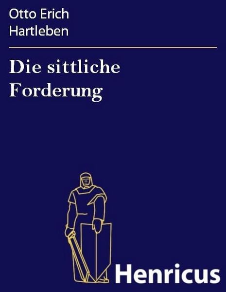 Produktbild: Die sittliche Forderung