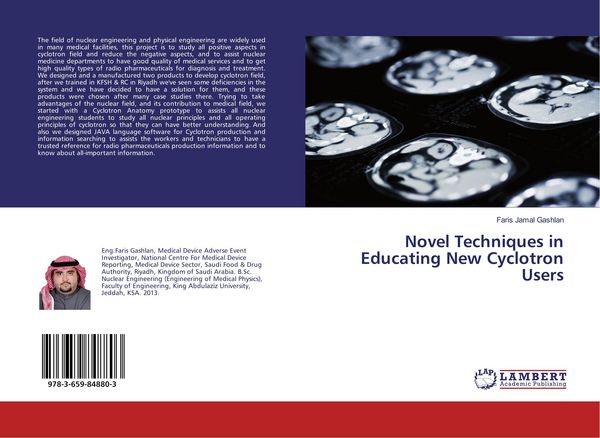 Produktbild: Novel Techniques in Educating New Cyclotron Users
