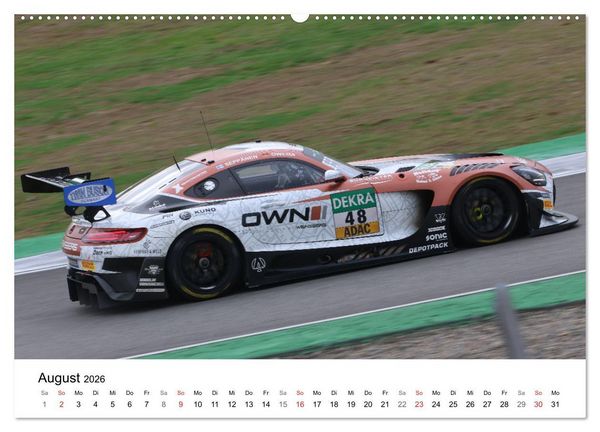 Produktbild: GT Masters (hochwertiger Premium Wandkalender 2026 DIN A2 quer), Kunstdruck in Hochglanz