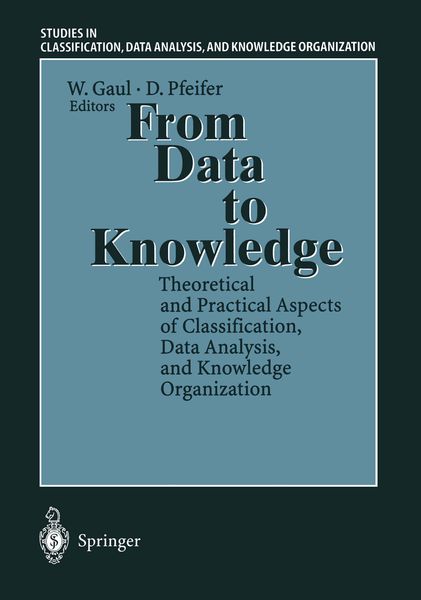 Produktbild: From Data to Knowledge