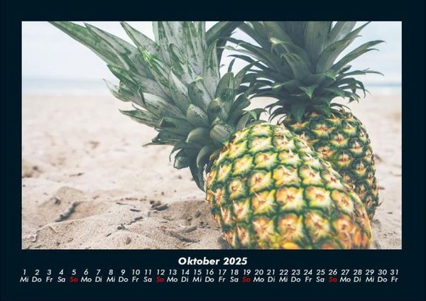 Produktbild: Obstkalender 2025 Fotokalender DIN A4