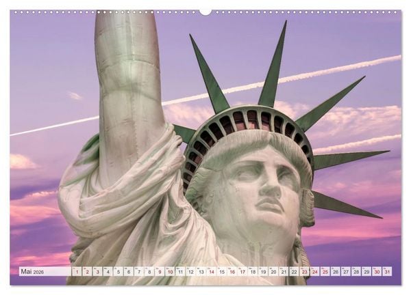 Produktbild: NEW YORK CITY Urbane Magie (hochwertiger Premium Wandkalender 2026 DIN A2 quer), Kunstdruck in Hochglanz