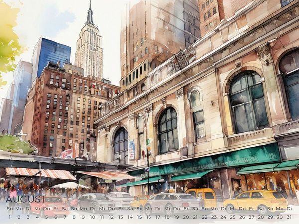 Produktbild: New York Artwork Edition Kalender 2027