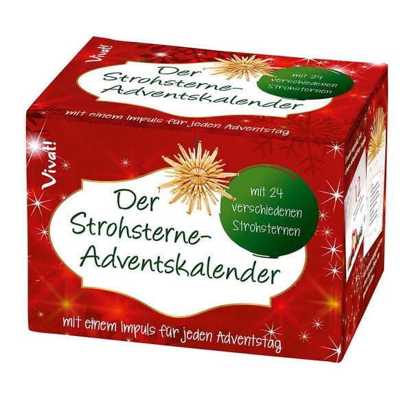 Produktbild: Der Strohsterne-Adventskalender
