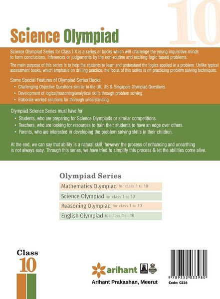 Produktbild: Olympiad Science Class 10th