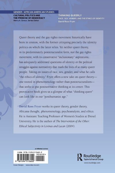 Produktbild: Thinking Queerly