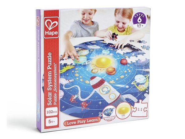 Hape - Puzzle Sonnensystem, 93 Teile