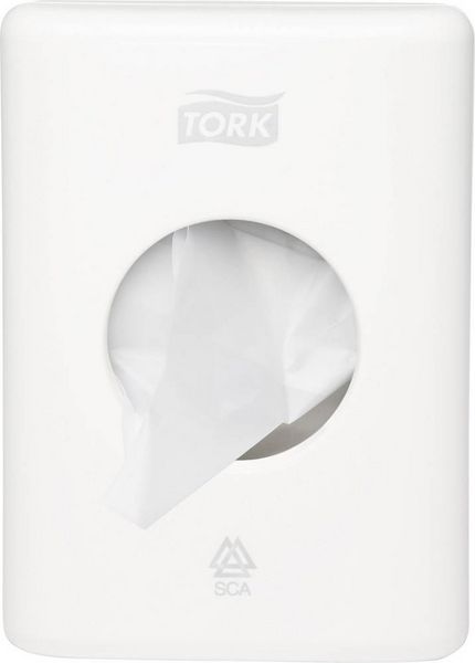 Produktbild: TORK 566000 Hygienebeutel-Spender Wei&szlig; 1St.