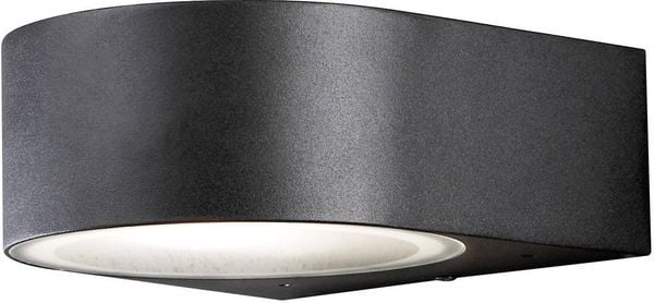 Konstsmide Teramo 7510-750 Außenwandleuchte Energiesparlampe, LED E27 40W Schwarz