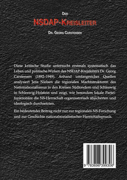 Produktbild: Der NSDAP-Kreisleiter Dr. Georg Carstensen