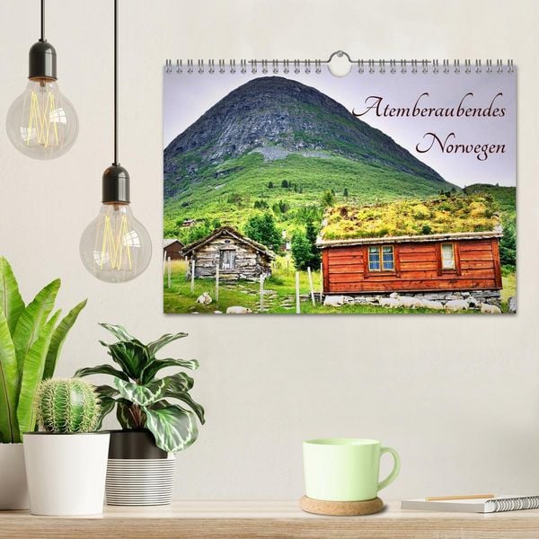 Produktbild: Atemberaubendes Norwegen (Wandkalender 2026 DIN A4 quer), CALVENDO Monatskalender