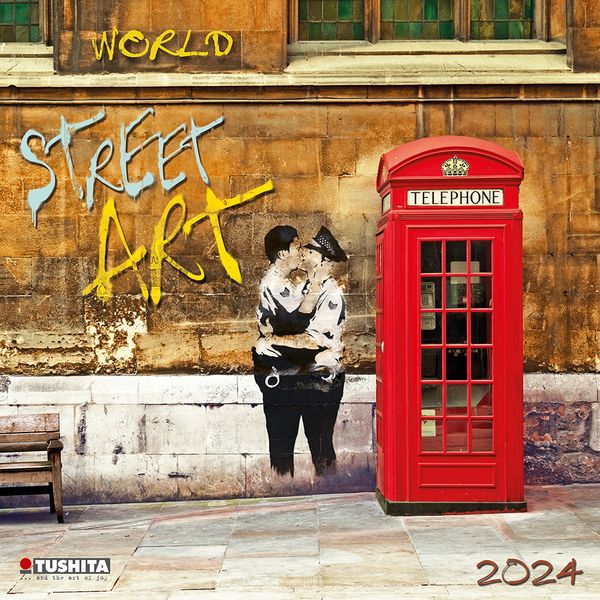 World Street Art 2024 Mondkalender   World Street Art 2024 