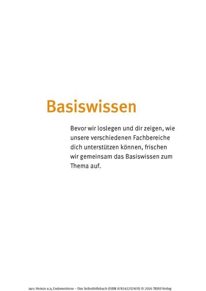 Produktbild: Endometriose - Das Selbsthilfebuch