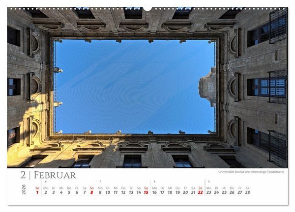 Produktbild: Sevilla - Die Wiege des Flamenco (hochwertiger Premium Wandkalender 2026 DIN A2 quer), Kunstdruck in Hochglanz