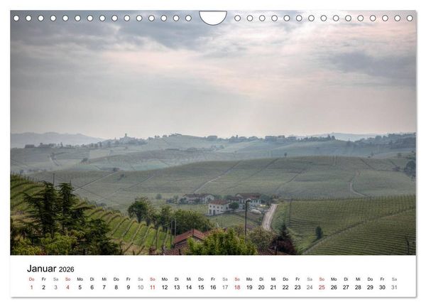 Produktbild: Piemont - bellissimo 2026 (Wandkalender 2026 DIN A4 quer), CALVENDO Monatskalender
