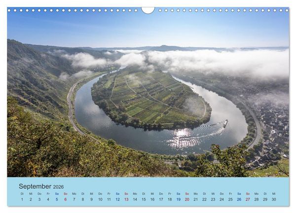 Produktbild: Moselansichten (Wandkalender 2026 DIN A3 quer), CALVENDO Monatskalender