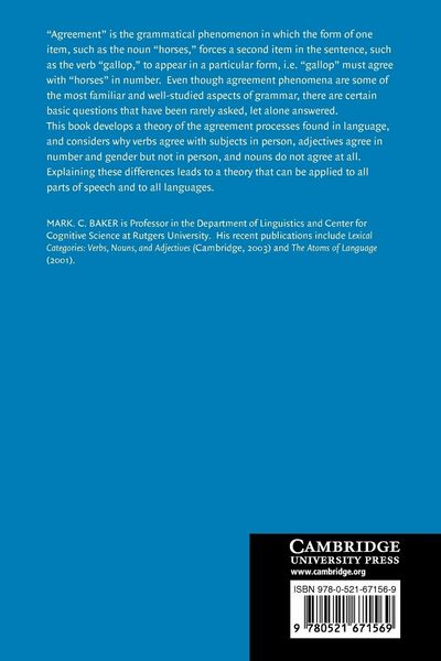 Produktbild: The Syntax of Agreement and Concord