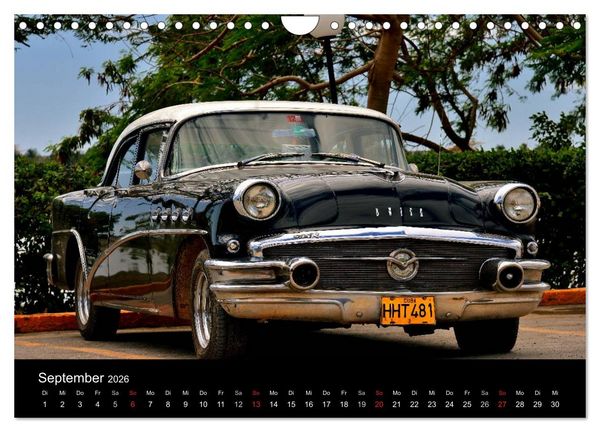 Produktbild: Cuba Cars (Wandkalender 2026 DIN A4 quer), CALVENDO Monatskalender