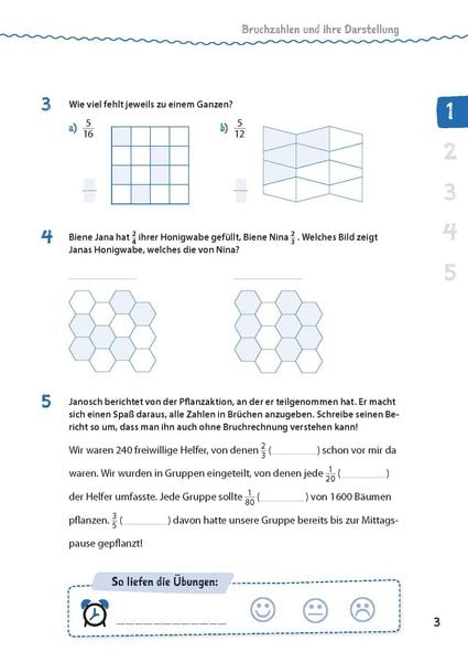 Produktbild: Mathe in 15 Min - Br&uuml;che 5./6. Klasse