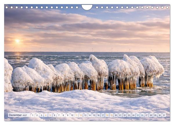 Produktbild: Inseltr&auml;ume R&uuml;gen &ndash; 12 Monate pure Ostsee-Magie (Wandkalender 2027 DIN A4 quer), CALVENDO Monatskalender