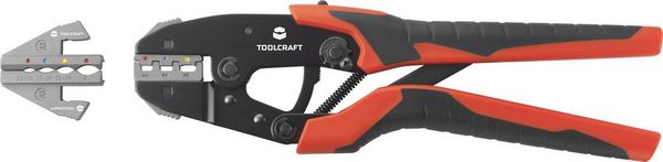 Produktbild: TOOLCRAFT HJ540168BC-A1A5 TO-7104990 Crimpzangen-Set 168teilig Schrumpfverbinder, Pressverbinder 0.5 bis 8mm&sup2; Inkl