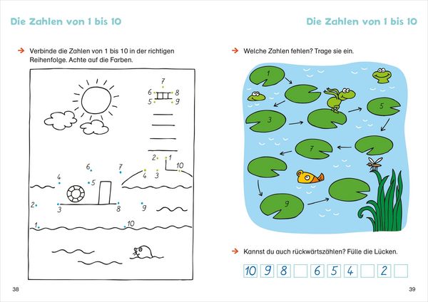 Produktbild: Zahlen &uuml;ben. Schulstart