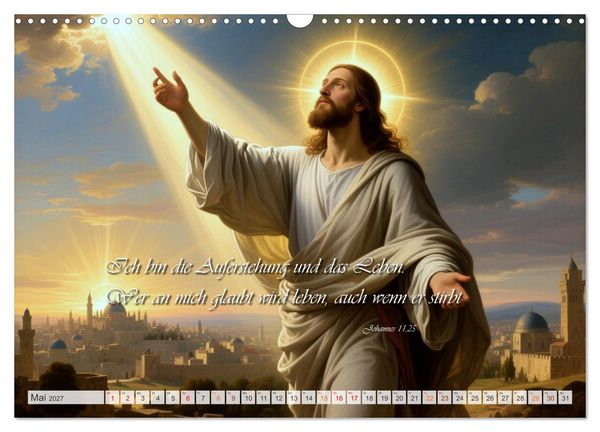 Produktbild: Die Kraft der Bibel (Wandkalender 2027 DIN A3 quer), CALVENDO Monatskalender