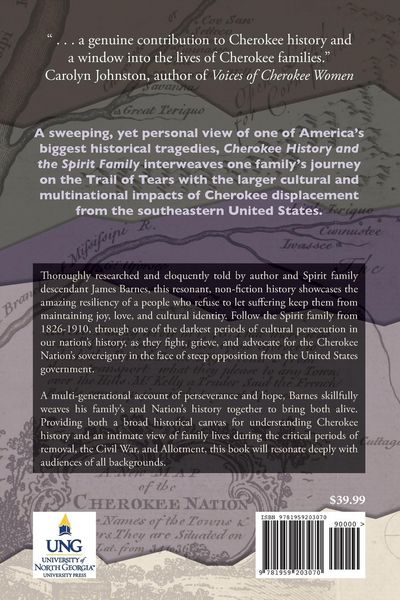 Produktbild: Cherokee History and the Spirit Family