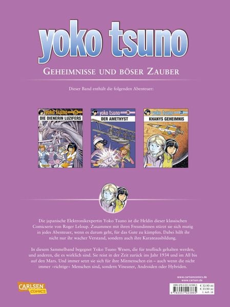 Produktbild: Yoko Tsuno Sammelb&auml;nde 9: Geheimnisse und b&ouml;ser Zauber