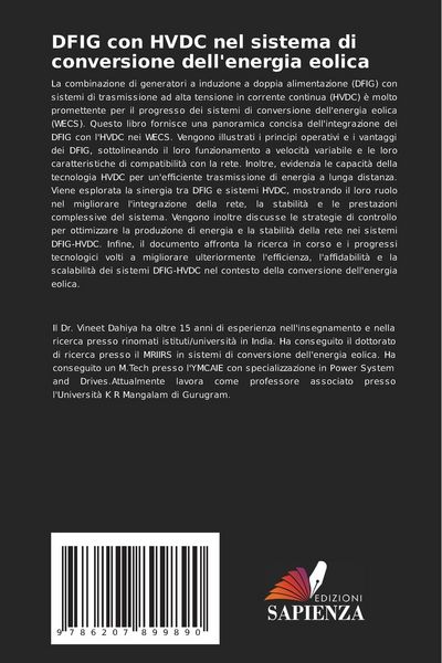 Produktbild: DFIG con HVDC nel sistema di conversione dell'energia eolica