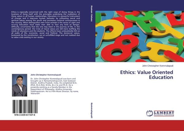 Produktbild: Ethics: Value Oriented Education