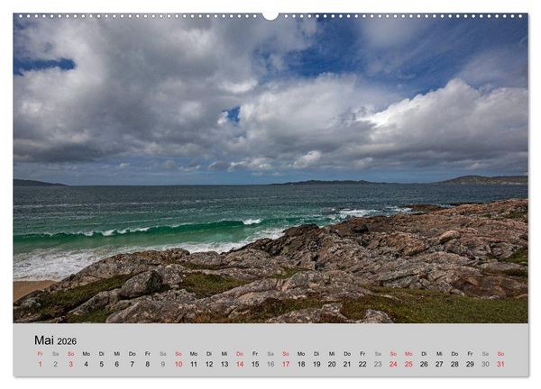 Produktbild: Harris und Lewis - Schottlands Inseln. Die &auml;u&szlig;eren Hebriden (Wandkalender 2026 DIN A2 quer), CALVENDO Monatskalender