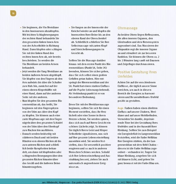 Produktbild: Akupressur - Das gro&szlig;e Praxisbuch