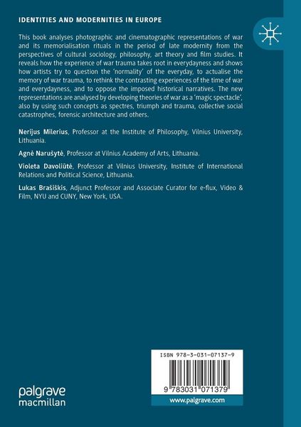 Produktbild: Everyday Representations of War in Late Modernity